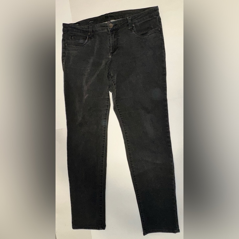 KUT FROM THE KLOTH Women’s Size 14 Black High Rise Diana Skinny Jeans Stretch